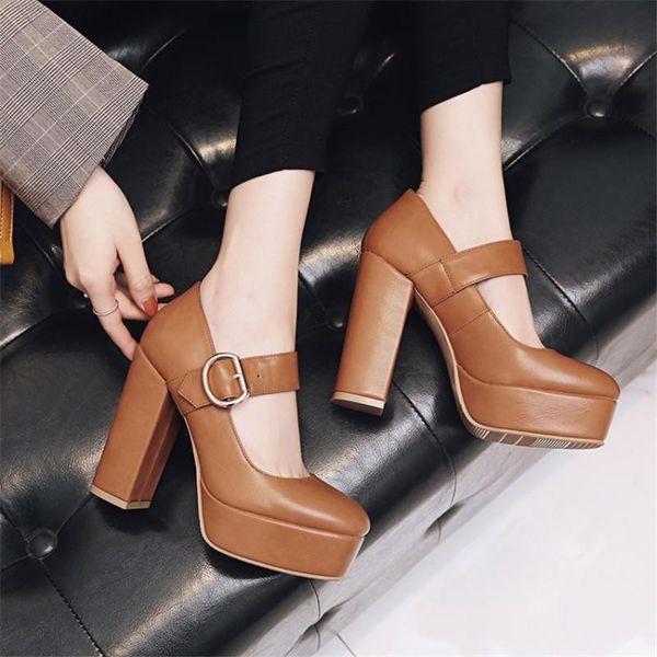 pxelena elegant thick platform chunky block high heels womens shoes buckle square toe mary janes pumps ladies dress party 34-42, Black
pxelena elegant thick platform chunky block high heels womens shoes buckle square toe mary janes pumps ladies dress party 34-42, Black