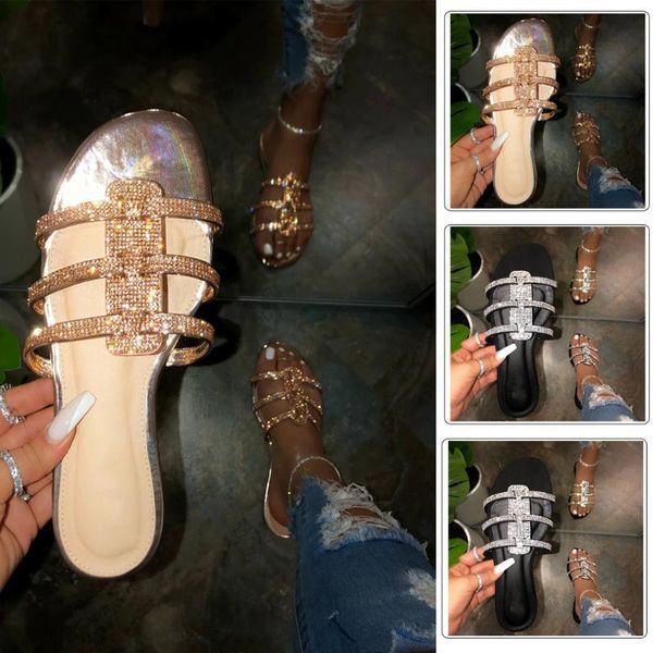 slippers women sandals crystal roman flat casual shoes beach home bedroom zapatillas de casa#a35, Black
slippers women sandals crystal roman flat casual shoes beach home bedroom zapatillas de casa#a35, Black