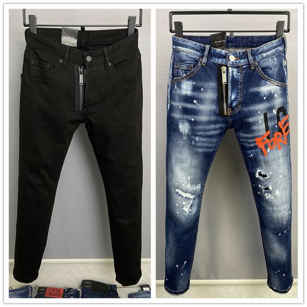 men jeans cool mens distressed ripped jeans fashion designer straight motorcycle biker jeans causal denim pants streetwear style, Blue 
men jeans cool mens distressed ripped jeans fashion designer straight motorcycle biker jeans causal denim pants streetwear style, Blue