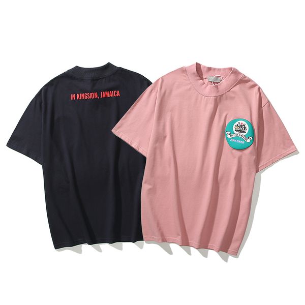2021 new street kanye west oversize man's shirt short sleeve casual loose cotton tshirts high hip hop collar couple t hek5, White;black
2021 new street kanye west oversize man's shirt short sleeve casual loose cotton tshirts high hip hop collar couple t hek5, White;black