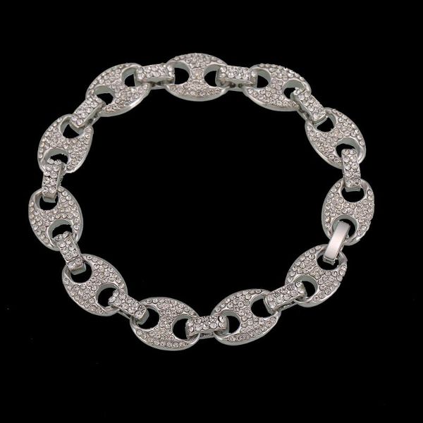 link, chain men hip hop iced out coffee bean shape bracelet pave setting rhinestone cz male hiphop bracelets charm jewelry gifts, Black
link, chain men hip hop iced out coffee bean shape bracelet pave setting rhinestone cz male hiphop bracelets charm jewelry gifts, Black