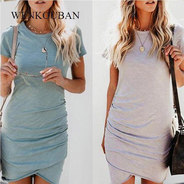 party dresses summer dress women mini fashion solid bodycon slim beach female short sleeve vestidos verano mujer 2021, White;black
party dresses summer dress women mini fashion solid bodycon slim beach female short sleeve vestidos verano mujer 2021, White;black