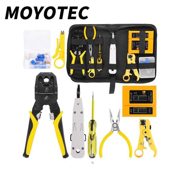 professional hand tool sets moyotec network cable pliers screwdriver wire stripper set with tester spring clamp crimping
professional hand tool sets moyotec network cable pliers screwdriver wire stripper set with tester spring clamp crimping