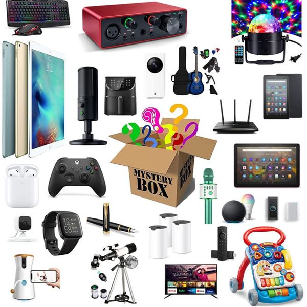 Mystery Box Electronics, Boxes Random, Birthday Surprise favors , Lucky for Adults Gift, Such As Drones, Smart Watches,
Mystery Box Electronics, Boxes Random, Birthday Surprise favors , Lucky for Adults Gift, Such As Drones, Smart Watches,