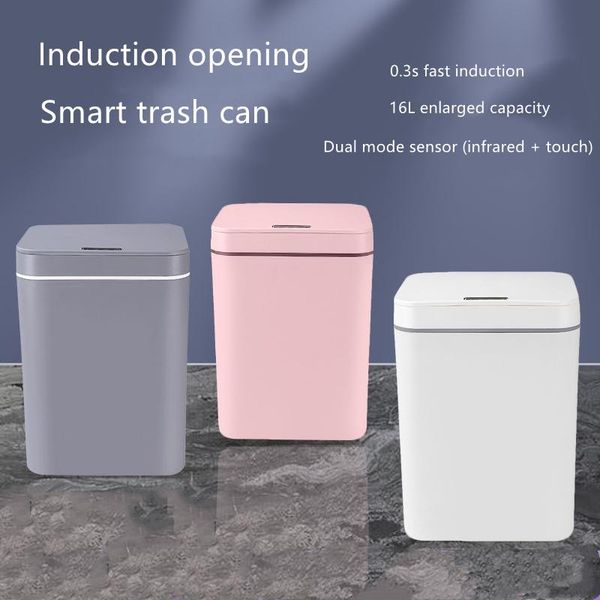 waste bins smart trash can automatic with lid household living room kitchen bedroom bathroom creative classification induction
waste bins smart trash can automatic with lid household living room kitchen bedroom bathroom creative classification induction