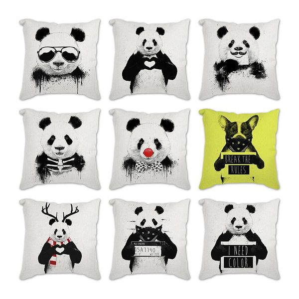 pillow case 1pcs panda pattern 45*45cm polyester cushion cover decorative sofa home car decor pillowcover cotton linen covers throw
pillow case 1pcs panda pattern 45*45cm polyester cushion cover decorative sofa home car decor pillowcover cotton linen covers throw
