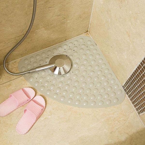 bath mats large size 80cm fan-shaped shower room non-slip foot pad suction cup at the bottom corner mat bathroom
bath mats large size 80cm fan-shaped shower room non-slip foot pad suction cup at the bottom corner mat bathroom