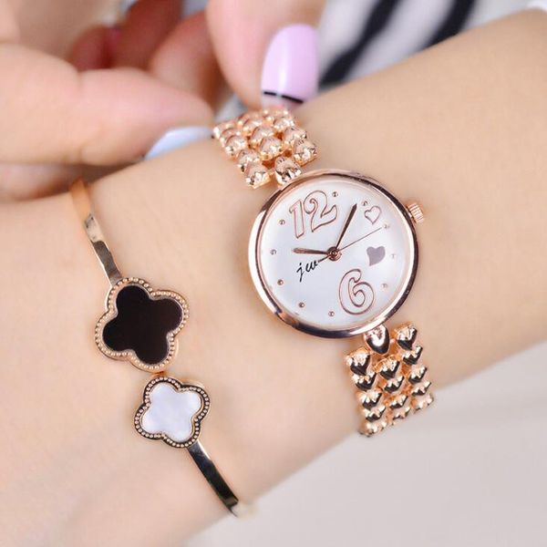 wristwatch fashion gold silver stainless steel watches women diamond heart design luxury ladies wristwatches charm female quartz watch lover, Slivery;brown
wristwatch fashion gold silver stainless steel watches women diamond heart design luxury ladies wristwatches charm female quartz watch lover, Slivery;brown