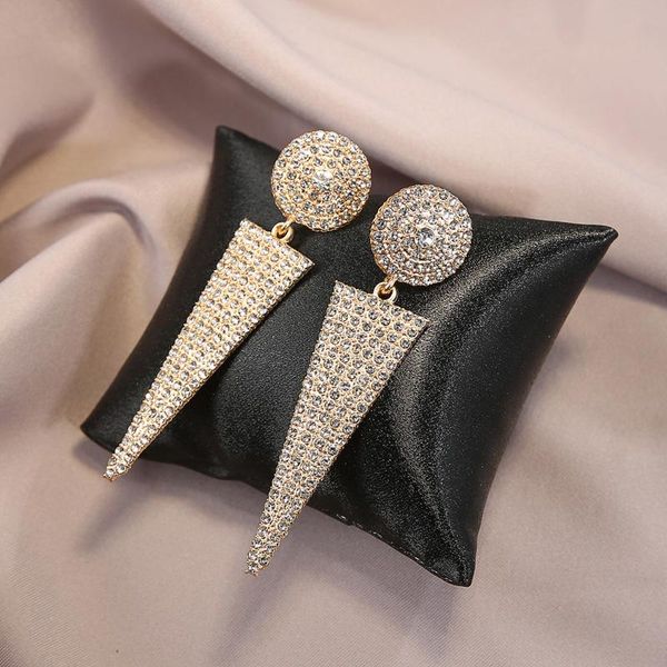 dangle & chandelier big crystal earrings geometric personality long for women earing internet celebrity nightclub party earings a312, Silver
dangle & chandelier big crystal earrings geometric personality long for women earing internet celebrity nightclub party earings a312, Silver