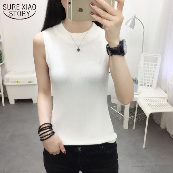 women's blouses & shirts vests for women sleeveless 6 colors vest 2021 summer fashion clothing 13537, White
women's blouses & shirts vests for women sleeveless 6 colors vest 2021 summer fashion clothing 13537, White