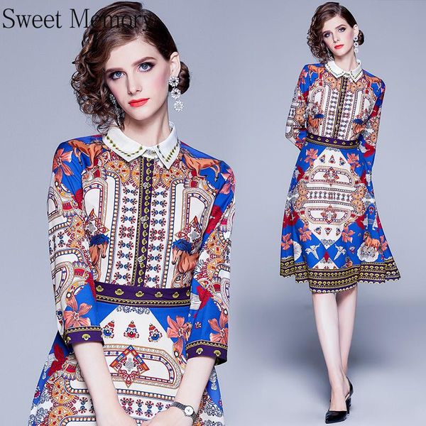 casual dresses sweet memory lady 2021 spring autumn shirt dress women runway floral vintage vestidos wedding party robe femme, Black;gray
casual dresses sweet memory lady 2021 spring autumn shirt dress women runway floral vintage vestidos wedding party robe femme, Black;gray