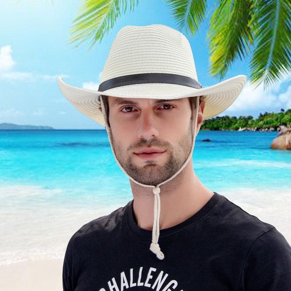 stingy brim hats summer men straw sunhat foldable beach sun protection leisure cap outdoor fishing casual anti-ultraviolet male caps h7245, Blue;gray
stingy brim hats summer men straw sunhat foldable beach sun protection leisure cap outdoor fishing casual anti-ultraviolet male caps h7245, Blue;gray