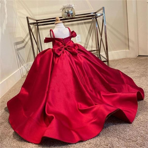 girl's dresses with long train first holy communion pageant party gown big bows red stain spaghetti straps flower girls dress for weddi, Red;yellow
girl's dresses with long train first holy communion pageant party gown big bows red stain spaghetti straps flower girls dress for weddi, Red;yellow