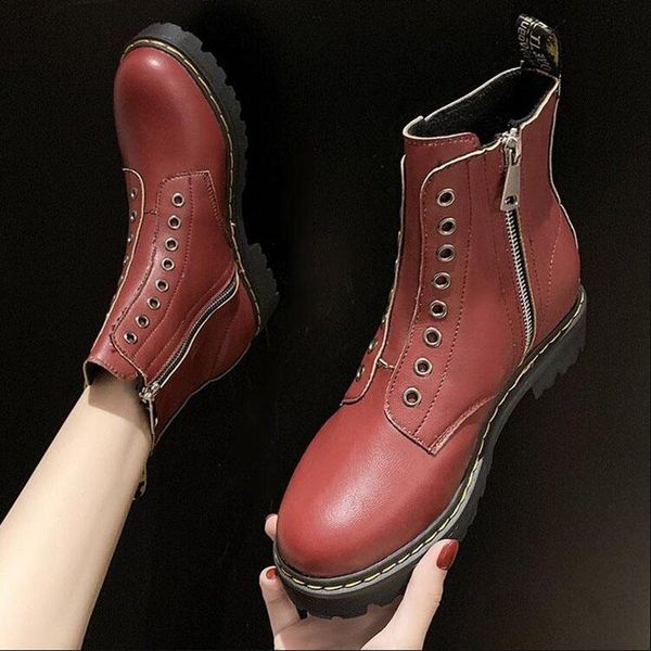 boots winter women shoes woman fashion flat pu retro ankle short booties 2021 fur warm b47, Black
boots winter women shoes woman fashion flat pu retro ankle short booties 2021 fur warm b47, Black