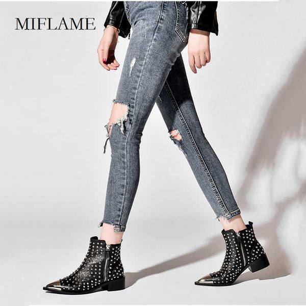 boots women fashion leisure square heel shoes pointed toe patchwork rivets studded ankle winter dual zipper motorcycle, Black
boots women fashion leisure square heel shoes pointed toe patchwork rivets studded ankle winter dual zipper motorcycle, Black