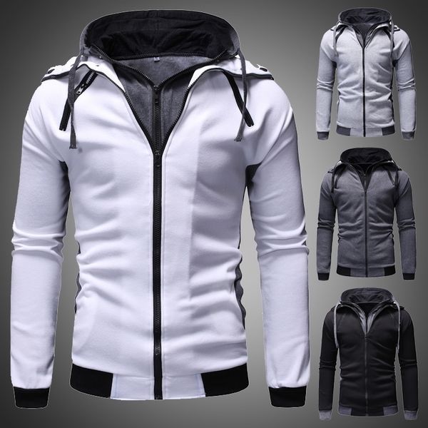 autumn winter men hoodies jacket zipper hoodies warm fleece sweatshirt male hood casual coat and jackets men detachable hood 201128, Black
autumn winter men hoodies jacket zipper hoodies warm fleece sweatshirt male hood casual coat and jackets men detachable hood 201128, Black