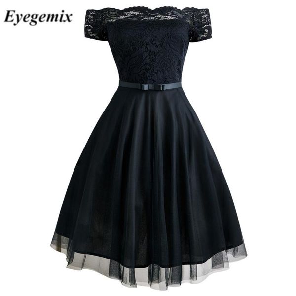 casual dresses women vintage lace dress robe red black green slash neck tulle midi chic retro gothic 50s 60s jurken swing party clothing, Black;gray
casual dresses women vintage lace dress robe red black green slash neck tulle midi chic retro gothic 50s 60s jurken swing party clothing, Black;gray