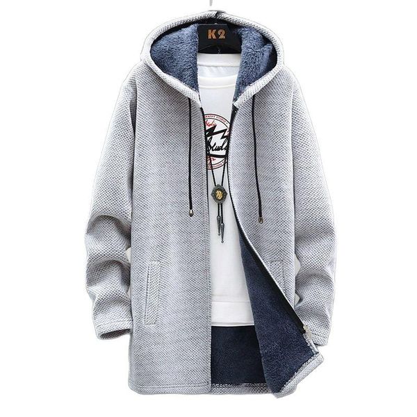 men's sweaters 2022 men sweater fleece cardigan winter jacket slim long hooded thick warm coat 2021 mens clothing, White;black
men's sweaters 2022 men sweater fleece cardigan winter jacket slim long hooded thick warm coat 2021 mens clothing, White;black