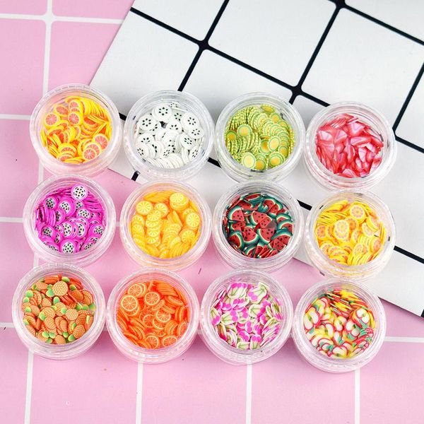 nail art decorations 12 box decorative soft pottery piece fructose material diy fruit slices drop, Silver;gold
nail art decorations 12 box decorative soft pottery piece fructose material diy fruit slices drop, Silver;gold