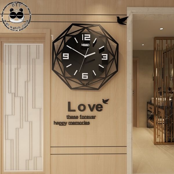 2021 new modern silent design large acrylic watch 3d black digital quartz hanging with kitchen wall stickers zl7u
2021 new modern silent design large acrylic watch 3d black digital quartz hanging with kitchen wall stickers zl7u