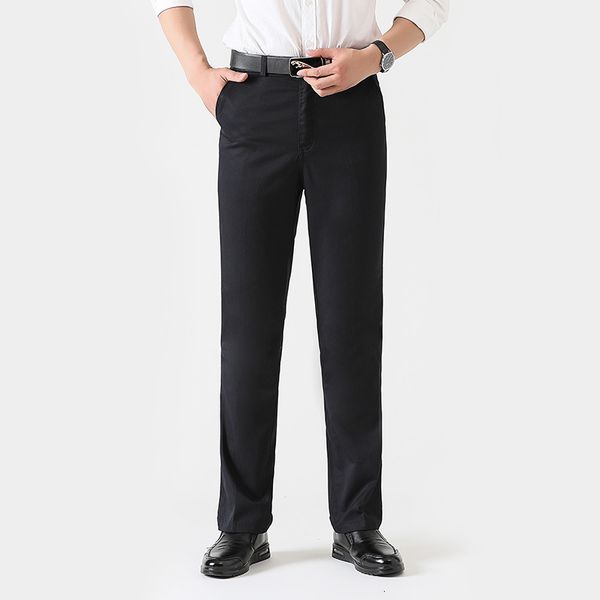 2021 new straight loose classic business casual trousers fashion men's suit leisure pants 10ty, Black
2021 new straight loose classic business casual trousers fashion men's suit leisure pants 10ty, Black