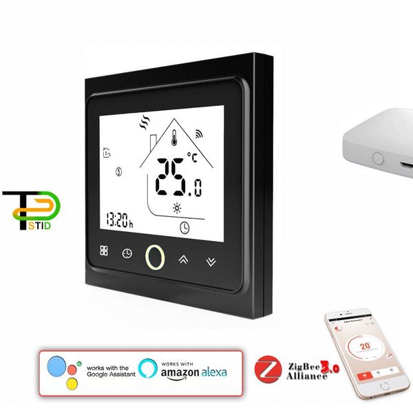 smart home control ac95~250v/24v tuya zigbee temperature wifi thermostat for gas boiler/electric heating/water heating relay switch
smart home control ac95~250v/24v tuya zigbee temperature wifi thermostat for gas boiler/electric heating/water heating relay switch