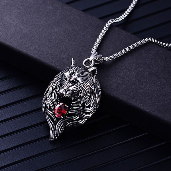 brand necklace wolf head for men women pendant erkek kolye biker cool jewelry animal charm wholesale vintage punk gift f, Silver
brand necklace wolf head for men women pendant erkek kolye biker cool jewelry animal charm wholesale vintage punk gift f, Silver