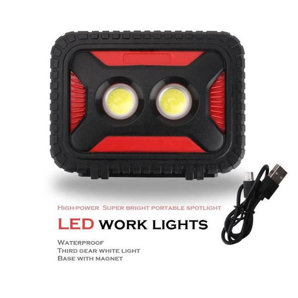 2*cob working light 3 modes usb charging lantern torch 180° rotate camping led magnet repairing emergency light
2*cob working light 3 modes usb charging lantern torch 180° rotate camping led magnet repairing emergency light