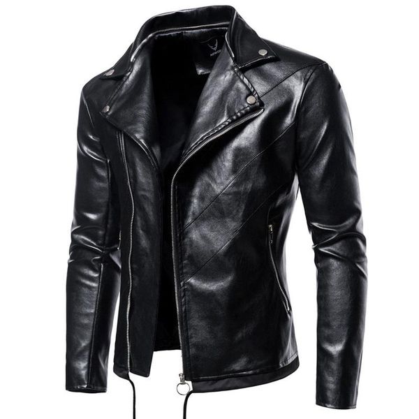 men's fur & faux 2021 motorcycle leather jacket men casual removable hat zipper solid color autumn fashion pu slim, Black
men's fur & faux 2021 motorcycle leather jacket men casual removable hat zipper solid color autumn fashion pu slim, Black