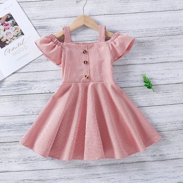 girl's dresses kids for girls lattice pattern strap sleeveless beach dress children teenage children's clothing, Red;yellow
girl's dresses kids for girls lattice pattern strap sleeveless beach dress children teenage children's clothing, Red;yellow