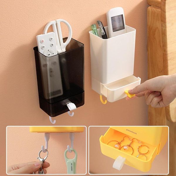 hooks & rails double-layer storage box wall shelf drawer bedroom organizer home office remote control container
hooks & rails double-layer storage box wall shelf drawer bedroom organizer home office remote control container