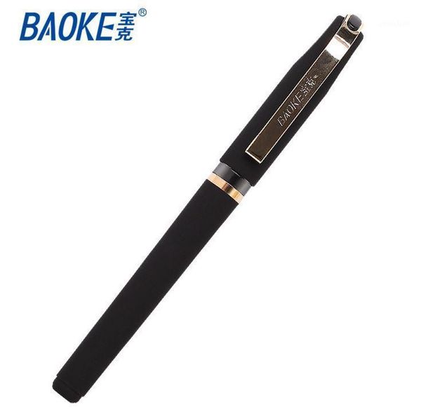 gel pens black frosted ink pen gold coating trim 0.5 office school supplies1
gel pens black frosted ink pen gold coating trim 0.5 office school supplies1