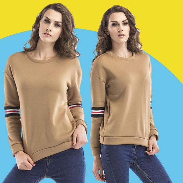 women's hoodies & sweatshirts hoodie sports and leisure solid color autumn temperament loose slim round neck, Black
women's hoodies & sweatshirts hoodie sports and leisure solid color autumn temperament loose slim round neck, Black