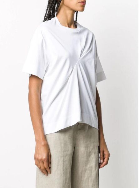 women's t-shirt women 2021 summer personality knot elements black and white fashion simple round neck loose top
women's t-shirt women 2021 summer personality knot elements black and white fashion simple round neck loose top