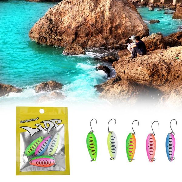 fishing hooks sequin bait sinking hard lures colored single hook 5g/4cm 5pcs carp anzuelos pesca fish
fishing hooks sequin bait sinking hard lures colored single hook 5g/4cm 5pcs carp anzuelos pesca fish