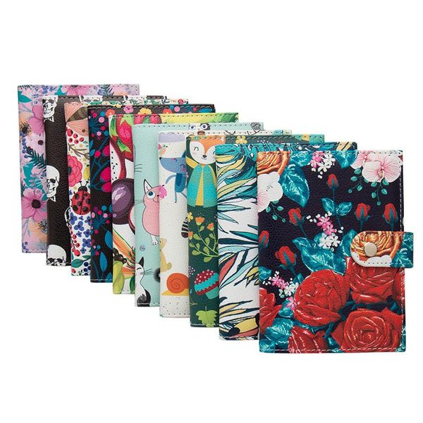 card holders retro floral cartoon animals passport cover starry sky id pu leather travel waterproof landscape passports holder, Brown;gray
card holders retro floral cartoon animals passport cover starry sky id pu leather travel waterproof landscape passports holder, Brown;gray