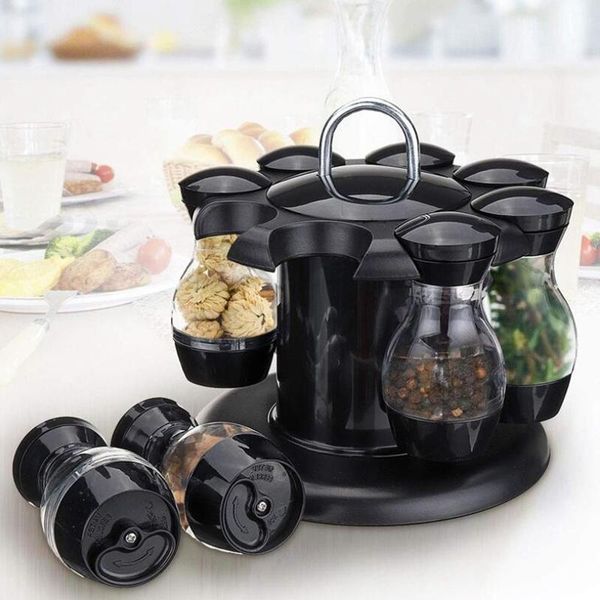 kitchen storage & organization 8/16 jars rotating spice rack condiment container bottle holder coffee sugar seal jar
kitchen storage & organization 8/16 jars rotating spice rack condiment container bottle holder coffee sugar seal jar