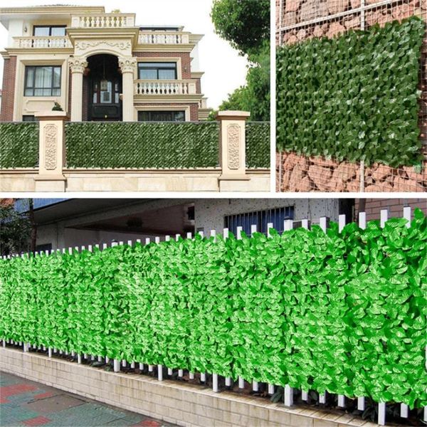 decorative flowers & wreaths 100cm*100cm artificial rattan leaf fence green backyard decoration wall outdoor garden plants
decorative flowers & wreaths 100cm*100cm artificial rattan leaf fence green backyard decoration wall outdoor garden plants