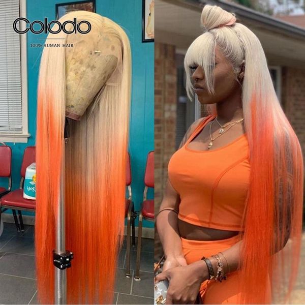 lace wigs colodo straight front wig pre plucked ombre orange transparent remy brazilian human hair for women, Black;brown
lace wigs colodo straight front wig pre plucked ombre orange transparent remy brazilian human hair for women, Black;brown