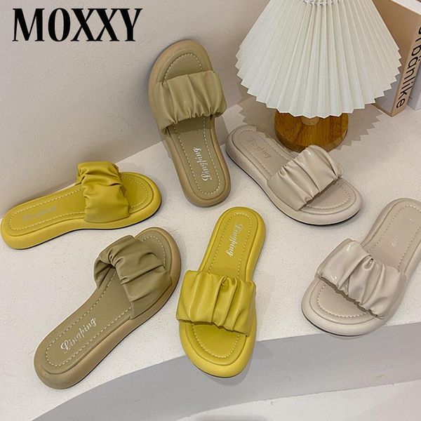 slippers 2021 fashion brand women summer slides female slip on beach casual shoes platform woman flats sandals, Black
slippers 2021 fashion brand women summer slides female slip on beach casual shoes platform woman flats sandals, Black