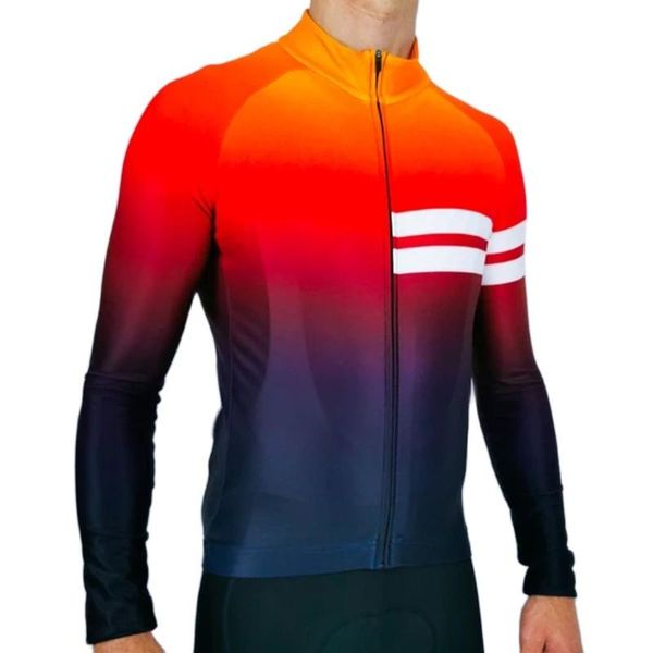 racing sets men winter cycling jersey long sleeve thermal fleece bicycle jacket mountian bike clothes maillot warm sweatshirts, Black;blue
racing sets men winter cycling jersey long sleeve thermal fleece bicycle jacket mountian bike clothes maillot warm sweatshirts, Black;blue