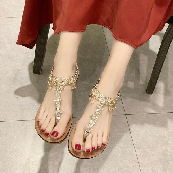 sandals clamp-toe fairy wind flat bottom seaside vacation bohemian net red clip foot roman beach shoes water drill tide, Black
sandals clamp-toe fairy wind flat bottom seaside vacation bohemian net red clip foot roman beach shoes water drill tide, Black