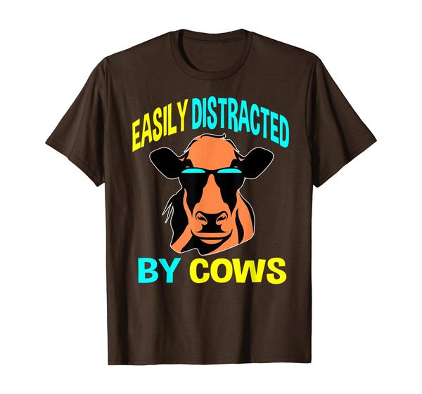 Easily Distracted by Cows, Cow Gifts, Cow Lovers, Farmer T-Shirt, Mainly pictures
Easily Distracted by Cows, Cow Gifts, Cow Lovers, Farmer T-Shirt, Mainly pictures