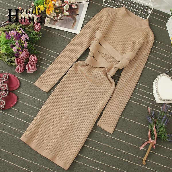 casual dresses hangcode autumn winter sweater dress women fashion bandage knitted sheath stretch pattern bodycon office vestido, Black;gray
casual dresses hangcode autumn winter sweater dress women fashion bandage knitted sheath stretch pattern bodycon office vestido, Black;gray