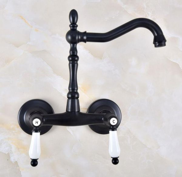 bathroom sink faucets black oil rubbed bronze kitchen faucet mixer tap swivel spout wall mounted double handles mnf837
bathroom sink faucets black oil rubbed bronze kitchen faucet mixer tap swivel spout wall mounted double handles mnf837