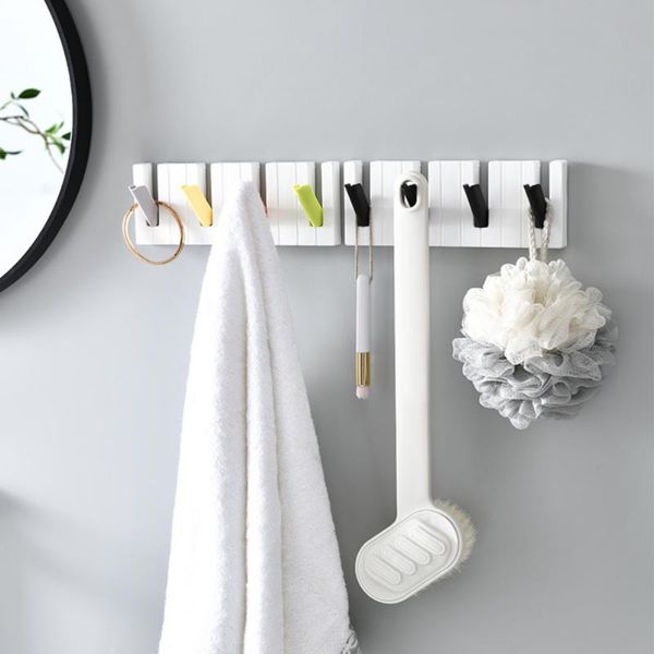 hooks & rails punch-adhesive creative storage holder piano hanging rack bathroom kitchen sundries organizer hook foldable home decorati
hooks & rails punch-adhesive creative storage holder piano hanging rack bathroom kitchen sundries organizer hook foldable home decorati
