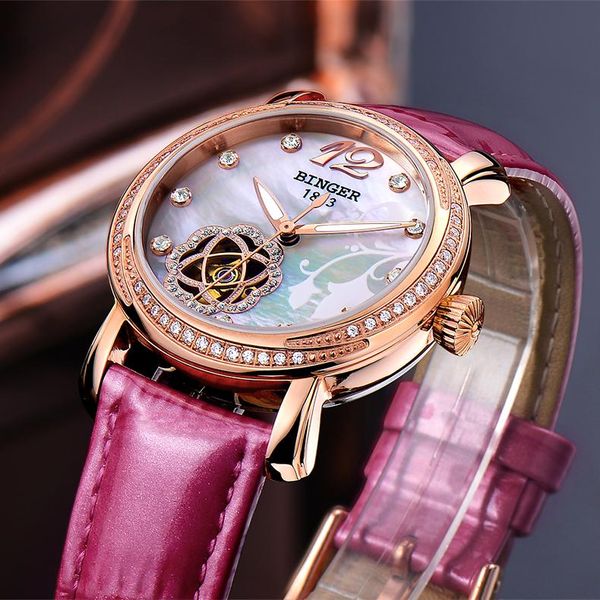 wristwatches women's watches fashion luxury clock leather strap japan automatic winding mechanical female relogio feminino 2021, Slivery;brown
wristwatches women's watches fashion luxury clock leather strap japan automatic winding mechanical female relogio feminino 2021, Slivery;brown