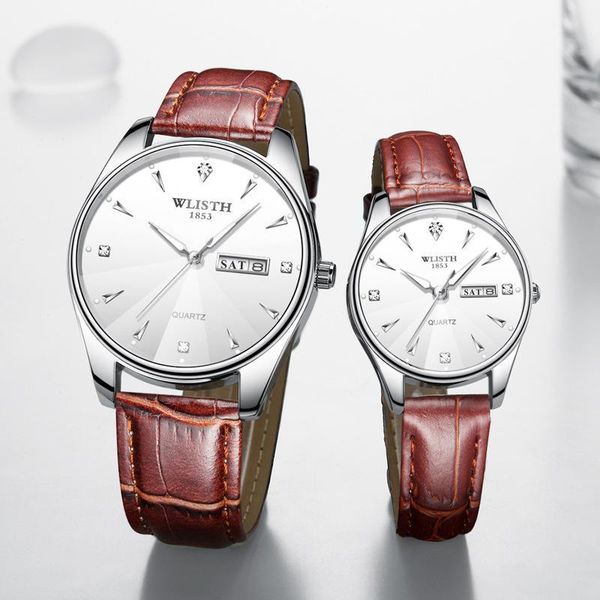 wristwatches couple quartz steel waterproof luminous clock date calender men watch women watches for lovers fashion quartz-watch, Slivery;brown
wristwatches couple quartz steel waterproof luminous clock date calender men watch women watches for lovers fashion quartz-watch, Slivery;brown