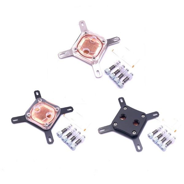 fans & coolings liquid water cooler block heatsink stainless steel cpu cooling radiator system for computer componen
fans & coolings liquid water cooler block heatsink stainless steel cpu cooling radiator system for computer componen