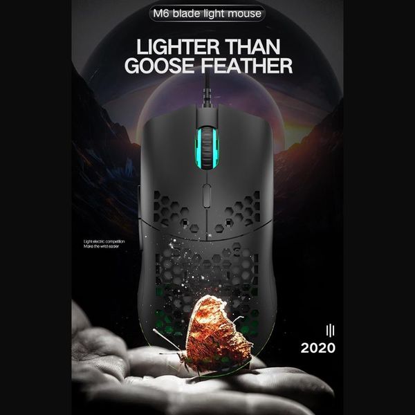 hollow-out rgb wired gaming mouse computers schools offices working ornaments for windows 10 8 7 pc ziyoulang m6
hollow-out rgb wired gaming mouse computers schools offices working ornaments for windows 10 8 7 pc ziyoulang m6